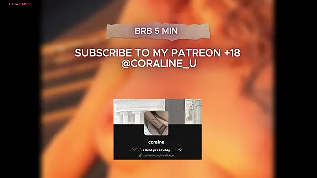 Hairy Coraline online show from 10-07-25, 07:42