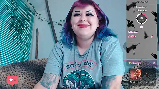 Snapshot of Psychobitch7 chatting on 09-18-25, 06:16 Psychobitch7 online show from 09-18-25, 06:16