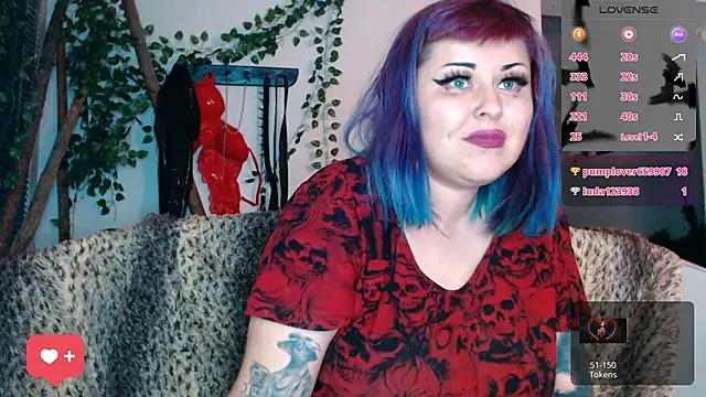 Snapshot of Psychobitch7 chatting on 09-19-25, 10:03 Psychobitch7 online show from 09-19-25, 10:03