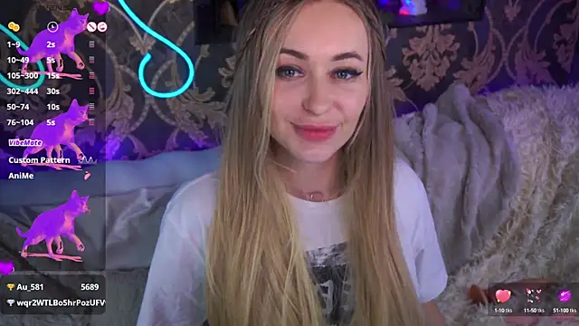 Snapshot of GraceCandy chatting on 02-25-25, 10:42 GraceCandy online show from 02-25-25, 10:42