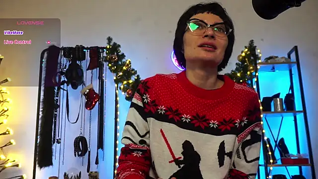 CyberXGoddess online show from 12-16-25, 11:09