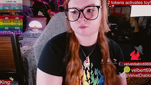 VelvetDiablo online show from 07-01-26, 12:00
