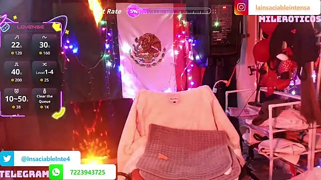 LaInsaciableIntensa online show from 06-14-26, 01:57