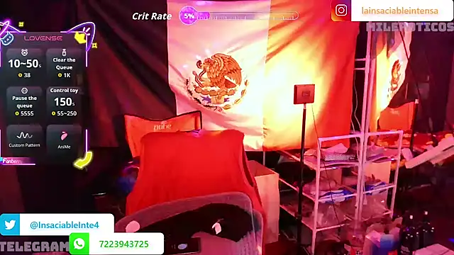 LaInsaciableIntensa online show from 10-24-25, 02:10