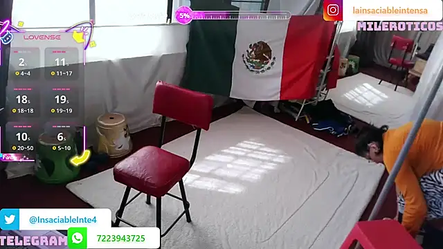 LaInsaciableIntensa online show from 11-17-25, 04:33