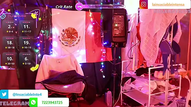 LaInsaciableIntensa online show from 03-01-26, 01:27