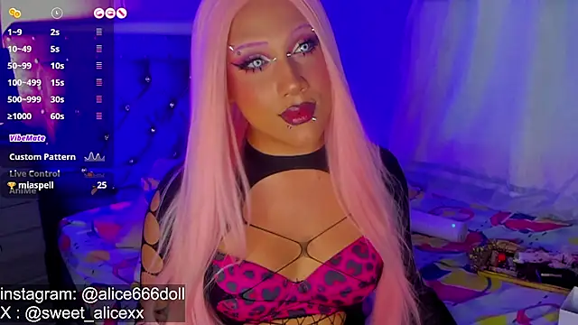 SWEET ALICEXX online show from 06-10-26, 04:19