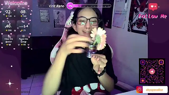 Snapshot of Abysparadise chatting on 06-18-26, 03:05 Abysparadise online show from 06-18-26, 03:05