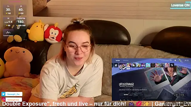 Snapshot of GamerGirl_Eve chatting on 01-28-25, 07:21 GamerGirl Eve online show from 01-28-25, 07:21