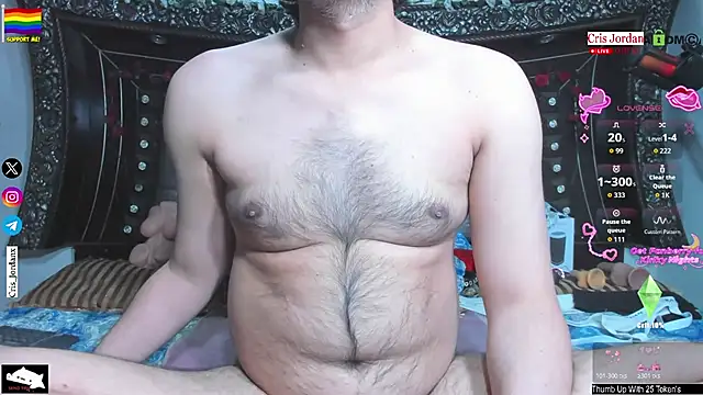 Snapshot of CrisJordan_Hot chatting on 11-16-25, 12:48 CrisJordan Hot online show from 11-16-25, 12:48