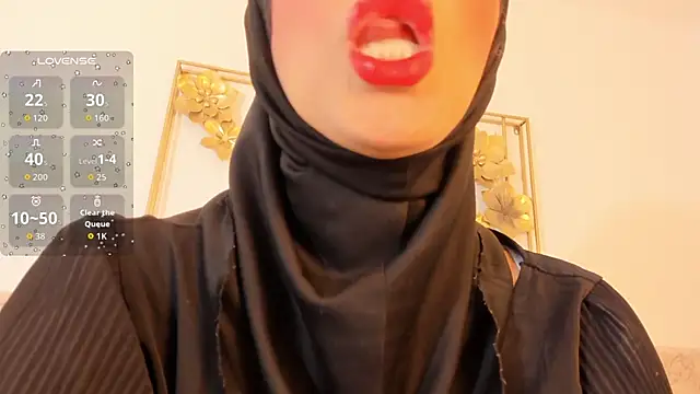 Snapshot of hanajameela chatting on 10-04-25, 11:45 hanajameela online show from 10-04-25, 11:45