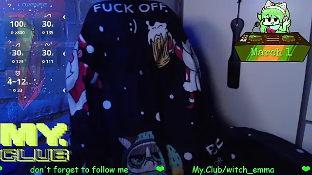 Witch Emma online show from 03-01-26, 08:58