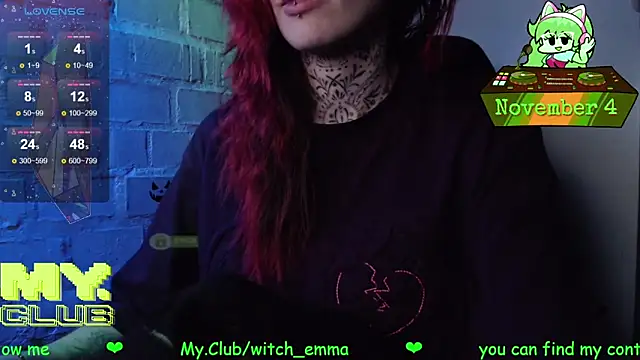 Witch Emma online show from 11-04-25, 09:46