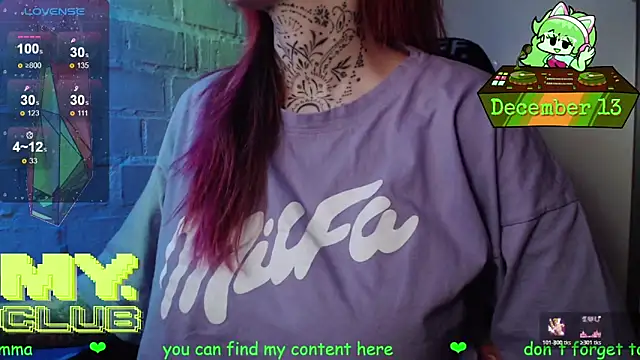 Witch Emma online show from 12-13-25, 08:04