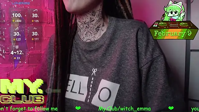 Witch Emma online show from 02-09-26, 07:34