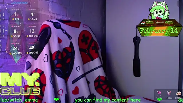 Witch Emma online show from 02-14-26, 08:25