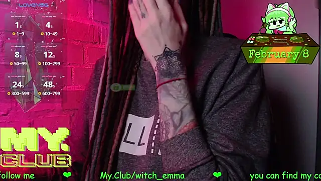 Witch Emma online show from 02-08-26, 07:22