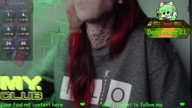 Witch Emma online show from 12-21-25, 08:27