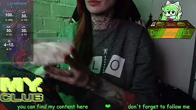 Witch Emma online show from 12-21-25, 08:31
