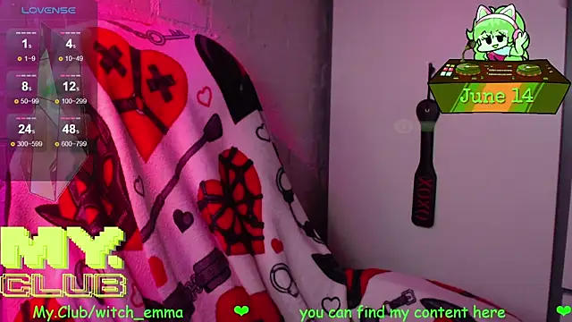 Witch Emma online show from 06-14-26, 06:03