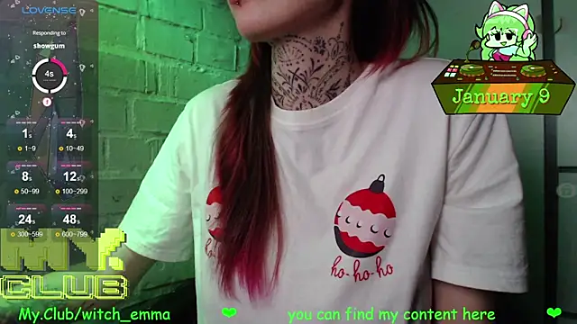 Witch Emma online show from 01-09-26, 08:05