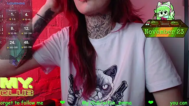 Witch Emma online show from 11-23-25, 06:51