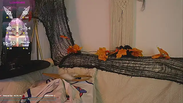 Snapshot of bunnycuteshy chatting on 10-31-25, 02:35 bunnycuteshy online show from 10-31-25, 02:35