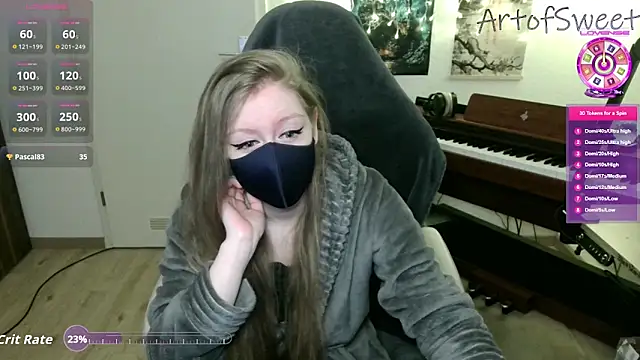 ArtofSweet online show from 03-10-26, 08:24