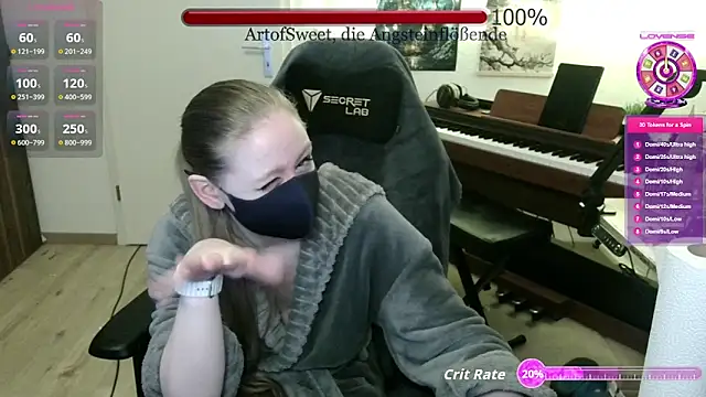 Snapshot of ArtofSweet chatting on 05-08-26, 08:45 ArtofSweet online show from 05-08-26, 08:45