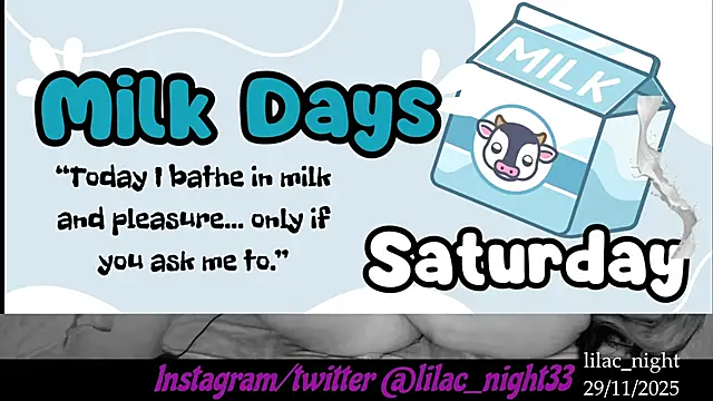 lilac night33 online show from 11-29-25, 08:09