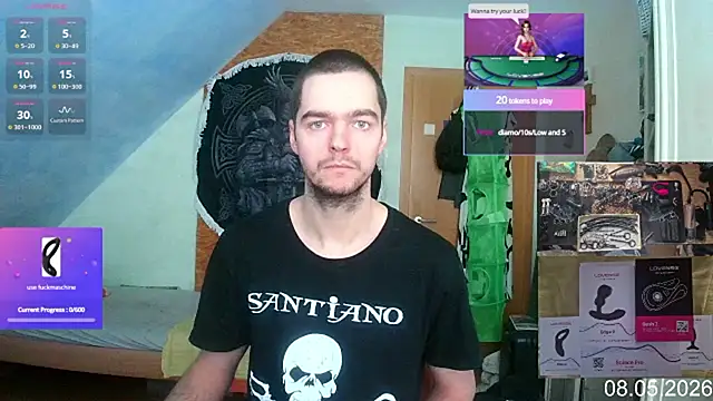 Chris23547 online show from 05-10-26, 08:40