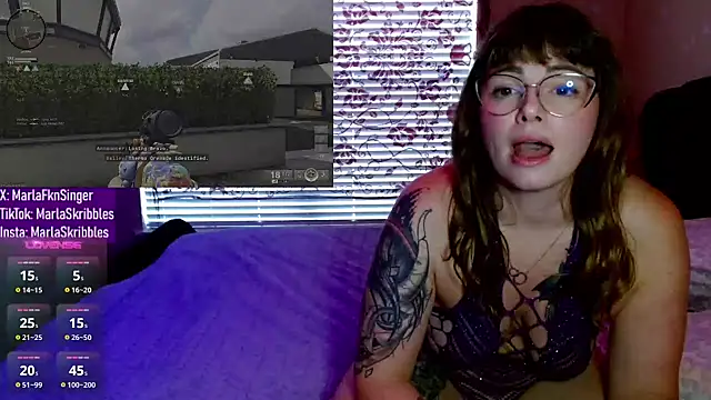 MarlaFknSinger online show from 01-10-25, 05:56