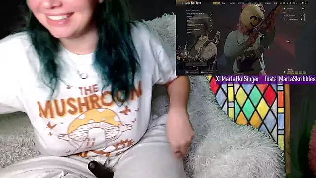 MarlaFknSinger online show from 01-19-25, 10:06