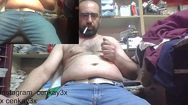 masculine bear daddy online show from 01-31-25, 06:47
