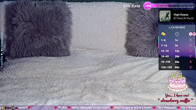 strawberry muffin online show from 07-01-26, 03:34