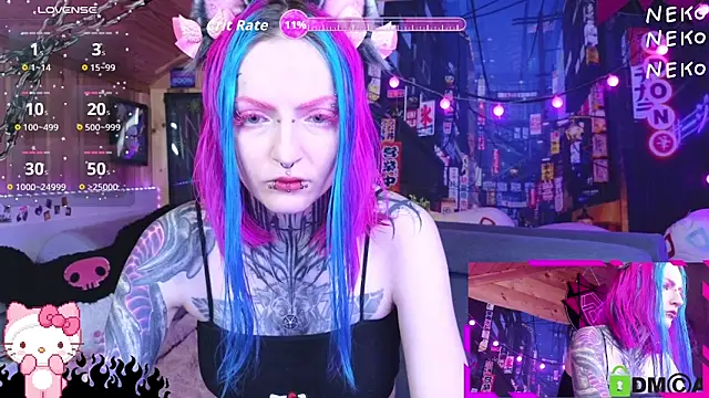 NekoCyber online show from 06-14-26, 05:19