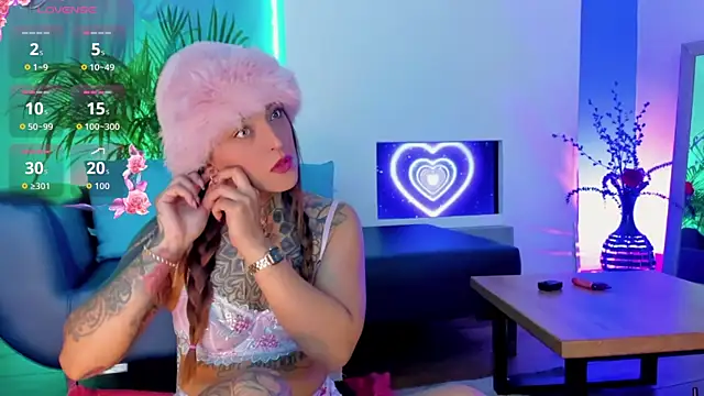 Megan inked online show from 04-10-26, 03:46