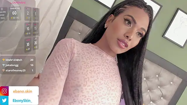 EbonySkin online show from 10-24-25, 10:14