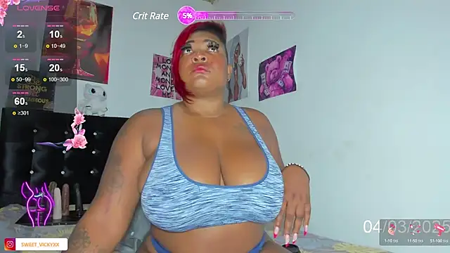 SWEETVICKY XX online show from 03-04-25, 02:21