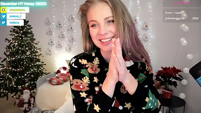 ImKeira online show from 12-14-25, 09:09