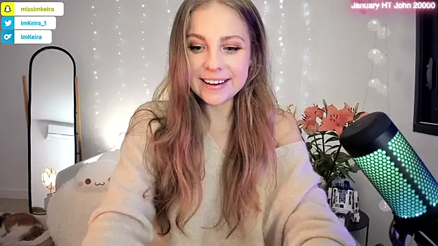 Snapshot of ImKeira chatting on 01-18-26, 08:01 ImKeira online show from 01-18-26, 08:01