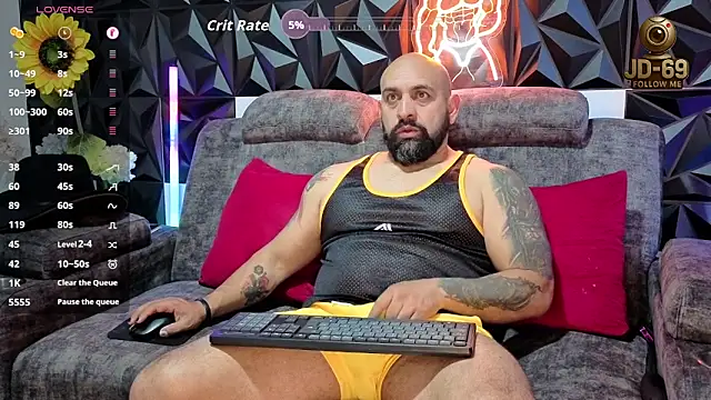 Snapshot of JD-69 chatting on 09-25-25, 07:42 JD-69 online show from 09-25-25, 07:42