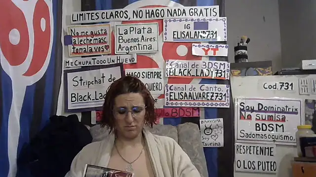 Snapshot of black_lady731 chatting on 06-06-26, 01:05 black lady731 online show from 06-06-26, 01:05